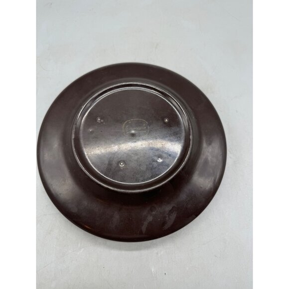 Vtg Franciscan Madeira Brown Floral Stoneware dinner Plate set of 2 READ - Picture 2 of 6